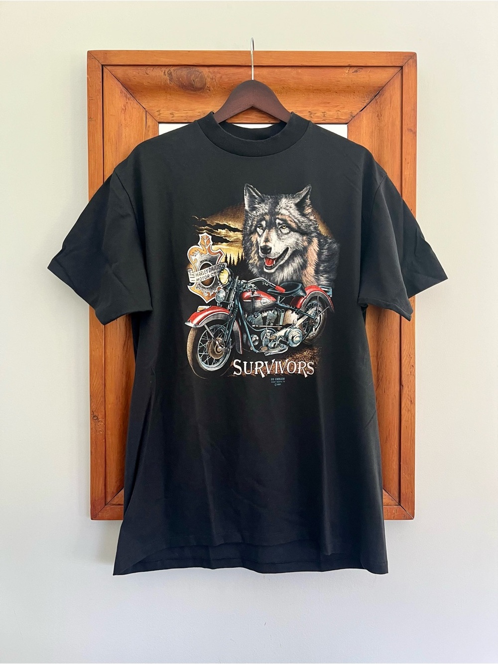 1991 Vintage Harley Survivors Tee